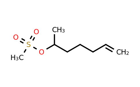 CAS 1333212-66-0 | hept-6-en-2-yl methanesulfonate