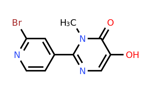 CAS 1333240-21-3 | 2-(2-bromopyridin-4-yl)-5-hydroxy-3-methylpyrimidin-4(3H)-one