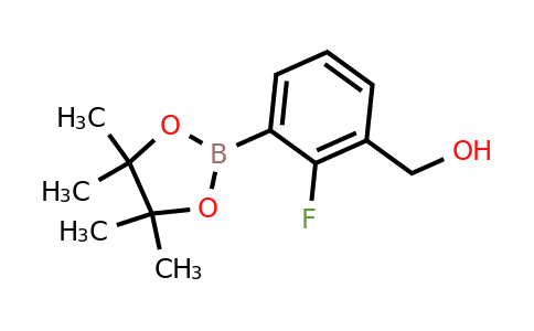 CAS 1333264-07-5 | (2-Fluoro-3-(4,4,5,5-tetramethyl-1,3,2-dioxaborolan-2-yl)phenyl)methanol