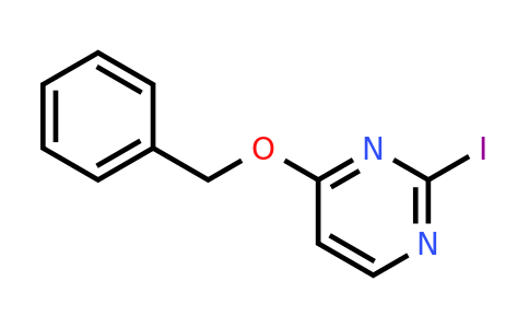 CAS 1333319-56-4 | 4-(Benzyloxy)-2-iodopyrimidine