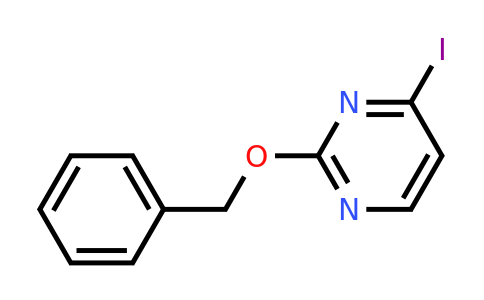 CAS 1333319-69-9 | 2-(Benzyloxy)-4-iodopyrimidine