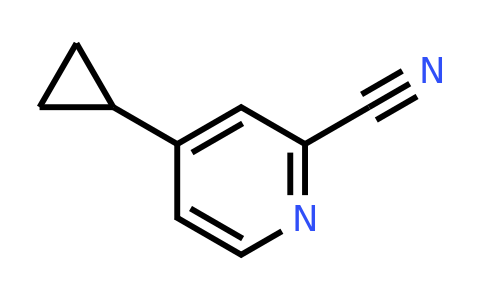 CAS 1333414-24-6 | 4-cyclopropylpyridine-2-carbonitrile