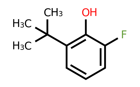 CAS 133342-43-5 | 2-tert-butyl-6-fluorophenol