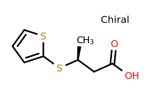 CAS 133359-80-5 | (S)-3-(Thiophen-2-ylthio)butanoic acid