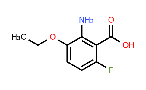 CAS 1333681-71-2 | 2-Amino-3-ethoxy-6-fluoro-benzoic acid