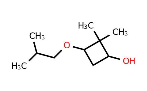 CAS 1333695-19-4 | 2,2-dimethyl-3-(2-methylpropoxy)cyclobutan-1-ol