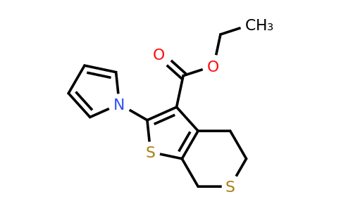 CAS 1333824-44-4 | ethyl 2-(1H-pyrrol-1-yl)-4H,5H,7H-thieno[2,3-c]thiopyran-3-carboxylate