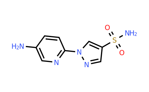 CAS 1333855-28-9 | 1-(5-Aminopyridin-2-yl)-1H-pyrazole-4-sulfonamide