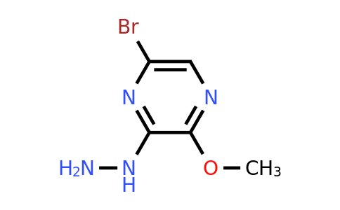 CAS 1334135-54-4 | 1-(6-bromo-3-methoxypyrazin-2-yl)hydrazine