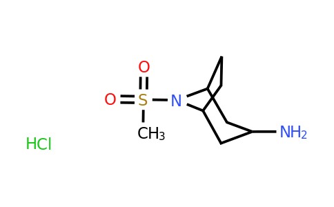 CAS 1334146-52-9 | 8-methylsulfonyl-8-azabicyclo[3.2.1]octan-3-amine;hydrochloride
