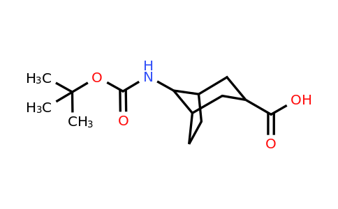 CAS 1334147-72-6 | 8-(tert-butoxycarbonylamino)bicyclo[3.2.1]octane-3-carboxylic acid