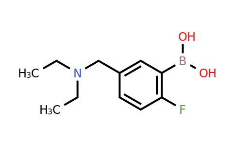CAS 1334226-26-4 | (5-((diethylamino)methyl)-2-fluorophenyl)boronic acid