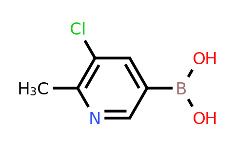 CAS 1334405-66-1 | (5-Chloro-6-methylpyridin-3-YL)boronic acid