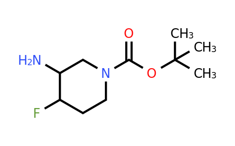 CAS 1334414-00-4 | tert-butyl 3-amino-4-fluoropiperidine-1-carboxylate