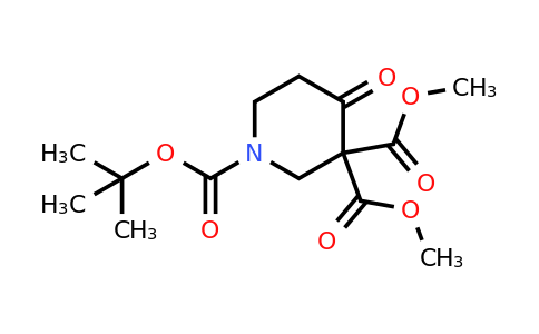 CAS 1334415-35-8 | 1-tert-Butyl 3,3-Dimethyl 4-oxopiperidine-1,3,3-tricarboxylate