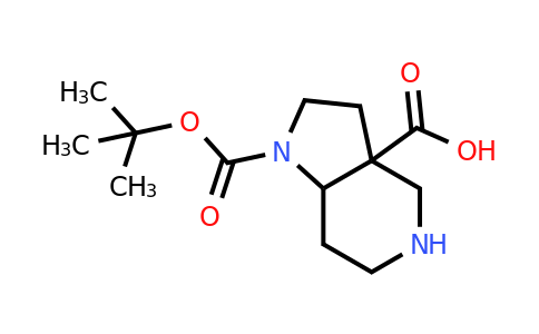 CAS 1334416-52-2 | 1-(tert-Butoxycarbonyl)-octahydro-1H-pyrrolo[3,2-c]pyridine-3a-carboxylic acid