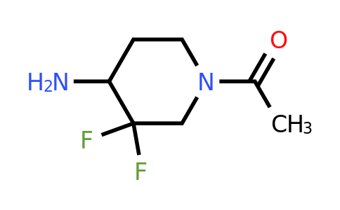 CAS 1334418-52-8 | 1-(4-amino-3,3-difluoropiperidin-1-yl)ethan-1-one