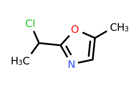 CAS 1334485-60-7 | 2-(1-chloroethyl)-5-methyl-1,3-oxazole