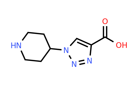 CAS 1334487-58-9 | 1-(Piperidin-4-yl)-1H-1,2,3-triazole-4-carboxylic acid