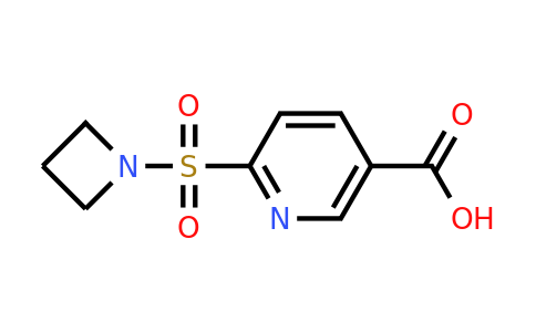 CAS 1334489-94-9 | 6-(Azetidin-1-ylsulfonyl)nicotinic acid