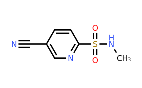 CAS 1334493-79-6 | 5-Cyano-N-methylpyridine-2-sulfonamide