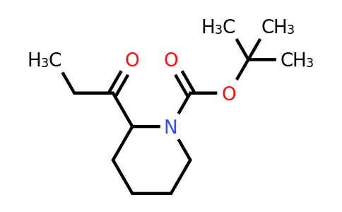 CAS 1334493-82-1 | tert-butyl 2-propanoylpiperidine-1-carboxylate