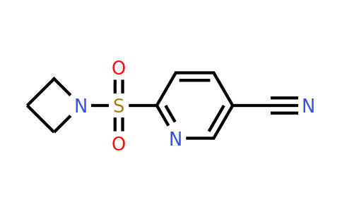 CAS 1334495-13-4 | 6-(Azetidin-1-ylsulfonyl)nicotinonitrile