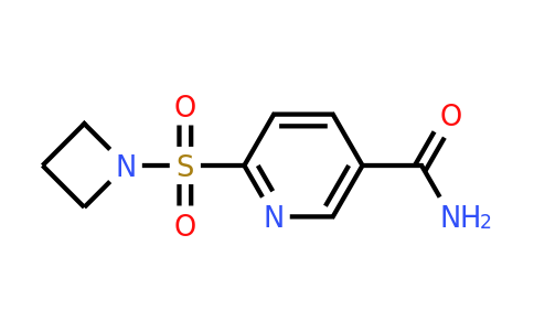 CAS 1334499-20-5 | 6-(Azetidin-1-ylsulfonyl)nicotinamide