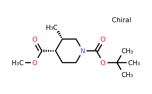 CAS 1334499-78-3 | Cis-1-tert-butyl 4-methyl 3-methylpiperidine-1,4-dicarboxylate