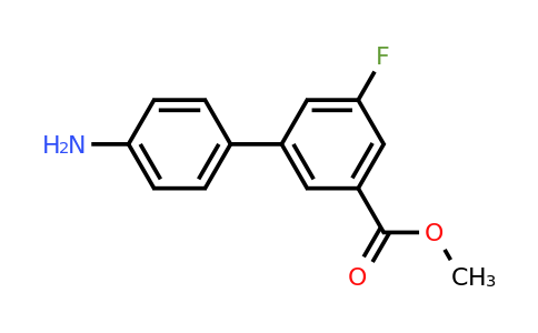 CAS 1334499-98-7 | Methyl 4'-amino-5-fluoro-[1,1'-biphenyl]-3-carboxylate