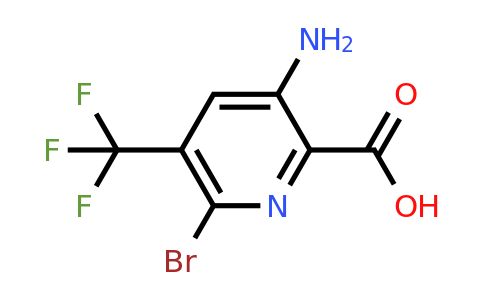 CAS 1334546-32-5 | 3-amino-6-bromo-5-(trifluoromethyl)picolinic acid