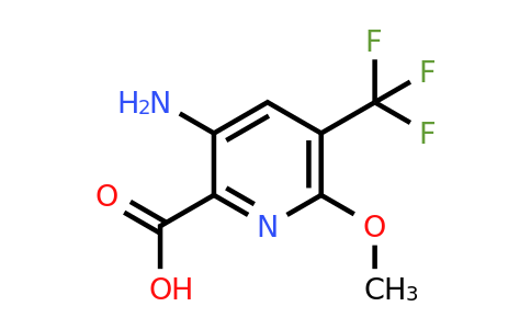 CAS 1334546-76-7 | 3-amino-6-methoxy-5-(trifluoromethyl)pyridine-2-carboxylic acid