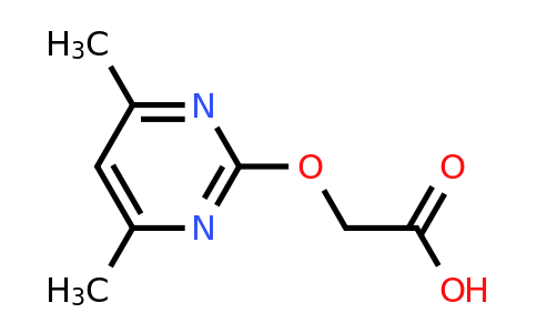 CAS 133458-10-3 | 2-((4,6-Dimethylpyrimidin-2-yl)oxy)acetic acid