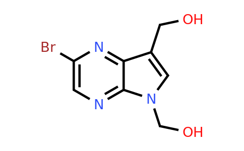 CAS 1334674-87-1 | (2-bromo-5H-pyrrolo[2,3-b]pyrazine-5,7-diyl)dimethanol