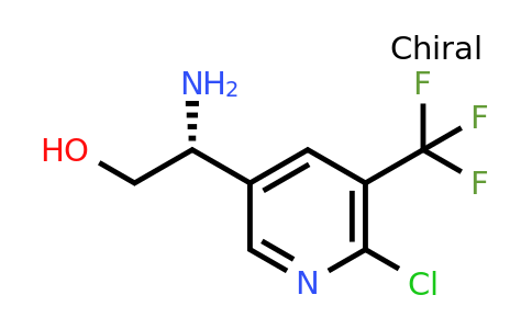CAS 1334781-06-4 | (2R)-2-amino-2-[6-chloro-5-(trifluoromethyl)-3-pyridyl]ethanol
