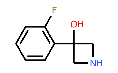 CAS 1335048-77-5 | 3-(2-fluorophenyl)azetidin-3-ol