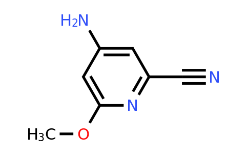 CAS 1335053-51-4 | 4-Amino-6-methoxypicolinonitrile