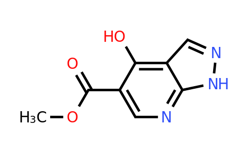 CAS 1335053-55-8 | 4-Hydroxy-1H-pyrazolo[3,4-b]pyridine-5-carboxylic acid methyl ester