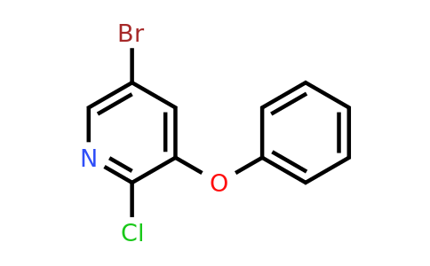 CAS 1335055-91-8 | 5-Bromo-2-chloro-3-phenoxypyridine