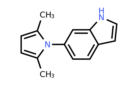 CAS 1335101-83-1 | 6-(2,5-Dimethyl-1H-pyrrol-1-yl)-1H-indole