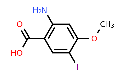 CAS 1335203-40-1 | 2-Amino-5-iodo-4-methoxybenzoic acid