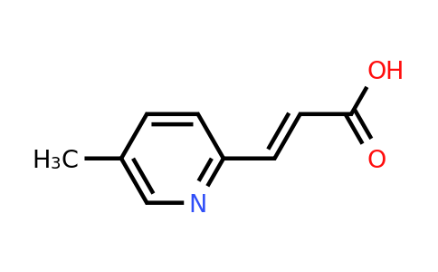CAS 1335225-09-6 | (2E)-3-(5-methylpyridin-2-yl)prop-2-enoic acid