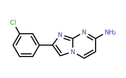 CAS 1335299-36-9 | 2-(3-chlorophenyl)imidazo[1,2-a]pyrimidin-7-amine