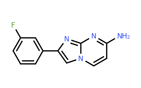 CAS 1335300-00-9 | 2-(3-fluorophenyl)imidazo[1,2-a]pyrimidin-7-amine