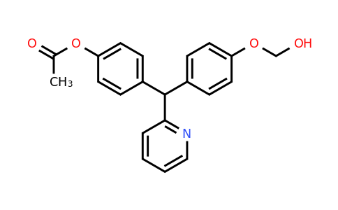 CAS 1336-29-4 | 4-((4-(hydroxymethoxy)phenyl)(pyridin-2-yl)methyl)phenyl acetate