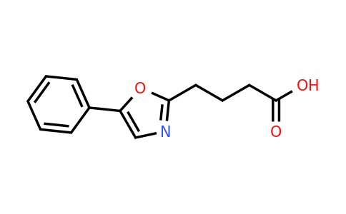 CAS 133602-40-1 | 4-(5-Phenyl-1,3-oxazol-2-yl)butanoic acid