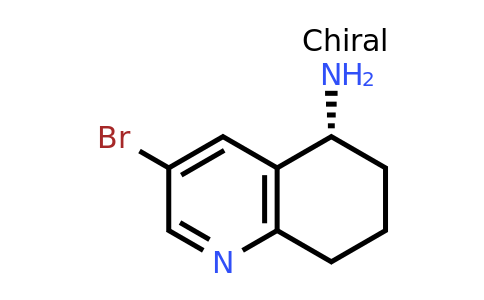 CAS 1336127-77-5 | (5R)-3-bromo-5,6,7,8-tetrahydroquinolin-5-amine