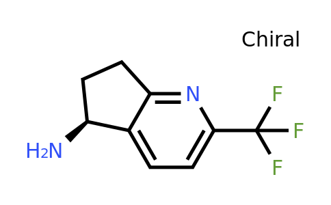 CAS 1336138-34-1 | (5S)-2-(trifluoromethyl)-6,7-dihydro-5H-cyclopenta[b]pyridin-5-amine