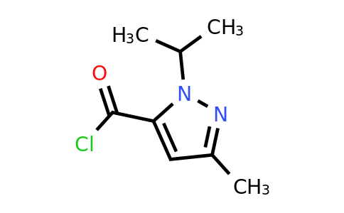 CAS 133639-29-9 | 1-isopropyl-3-methyl-1H-pyrazole-5-carbonyl chloride