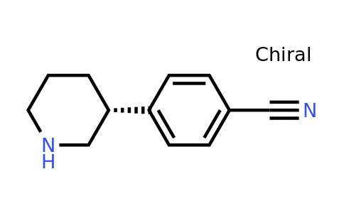 CAS 1336679-42-5 | (R)-4-(Piperidin-3-yl)benzonitrile